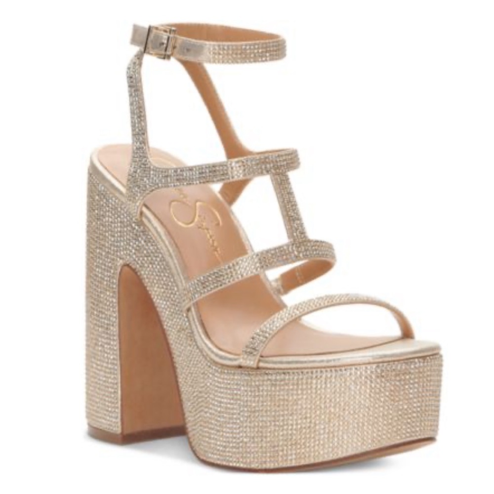 Jessica Simpson platform dress sandals